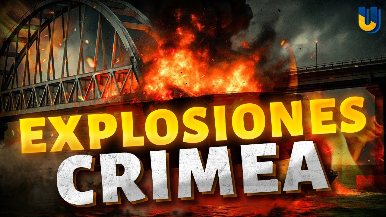 Crisis en Crimea: fuertes explosiones sacuden la península y Ucrania ataca puertos clave