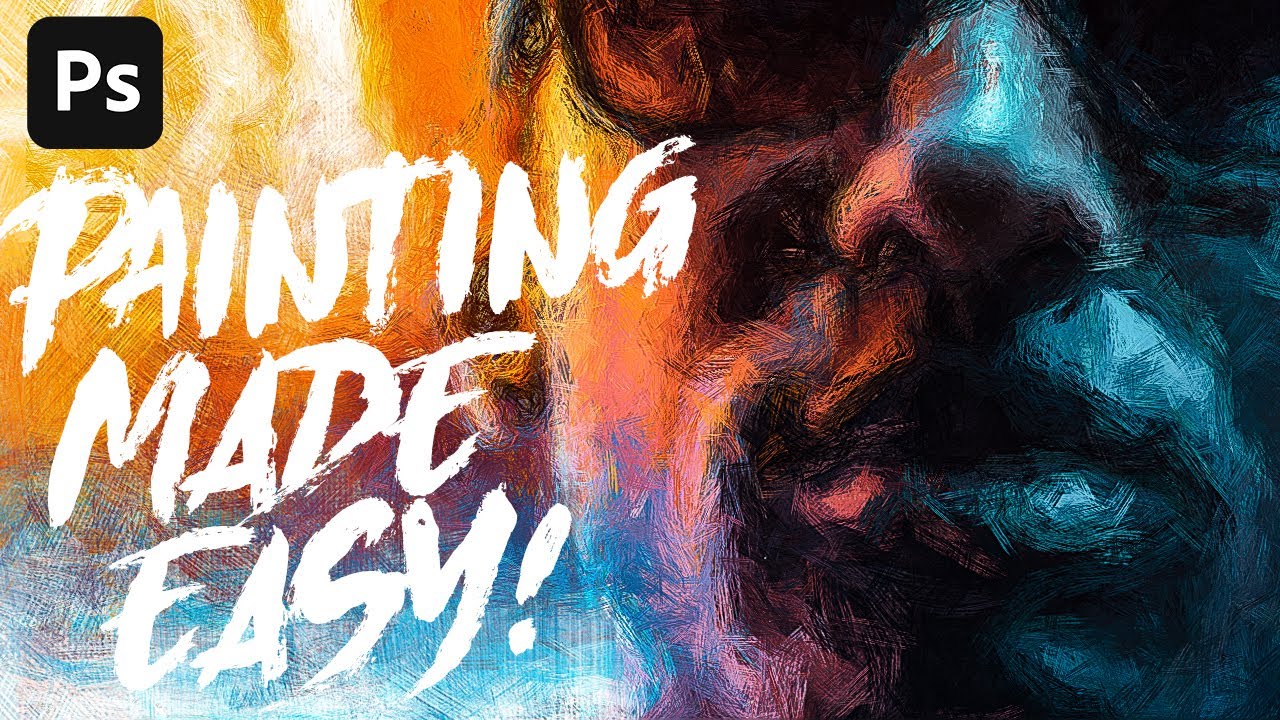 Anyone can create incredible paintings in Photoshop with a single tool!