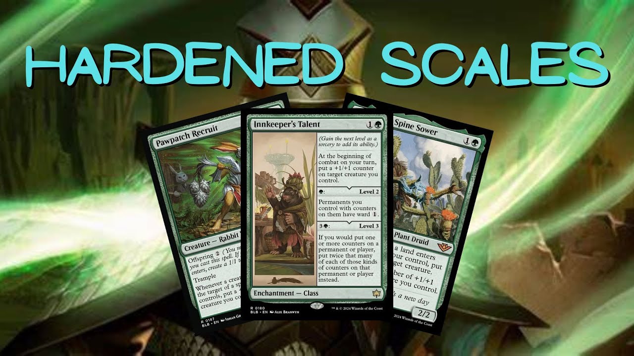Hardened Scales | Magic The Gathering | Bloomburrow | MTG Pioneer