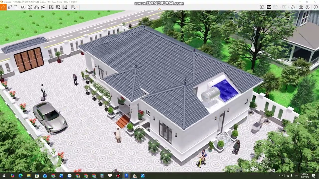 NHÀ VƯỜN MÁI NHẬT