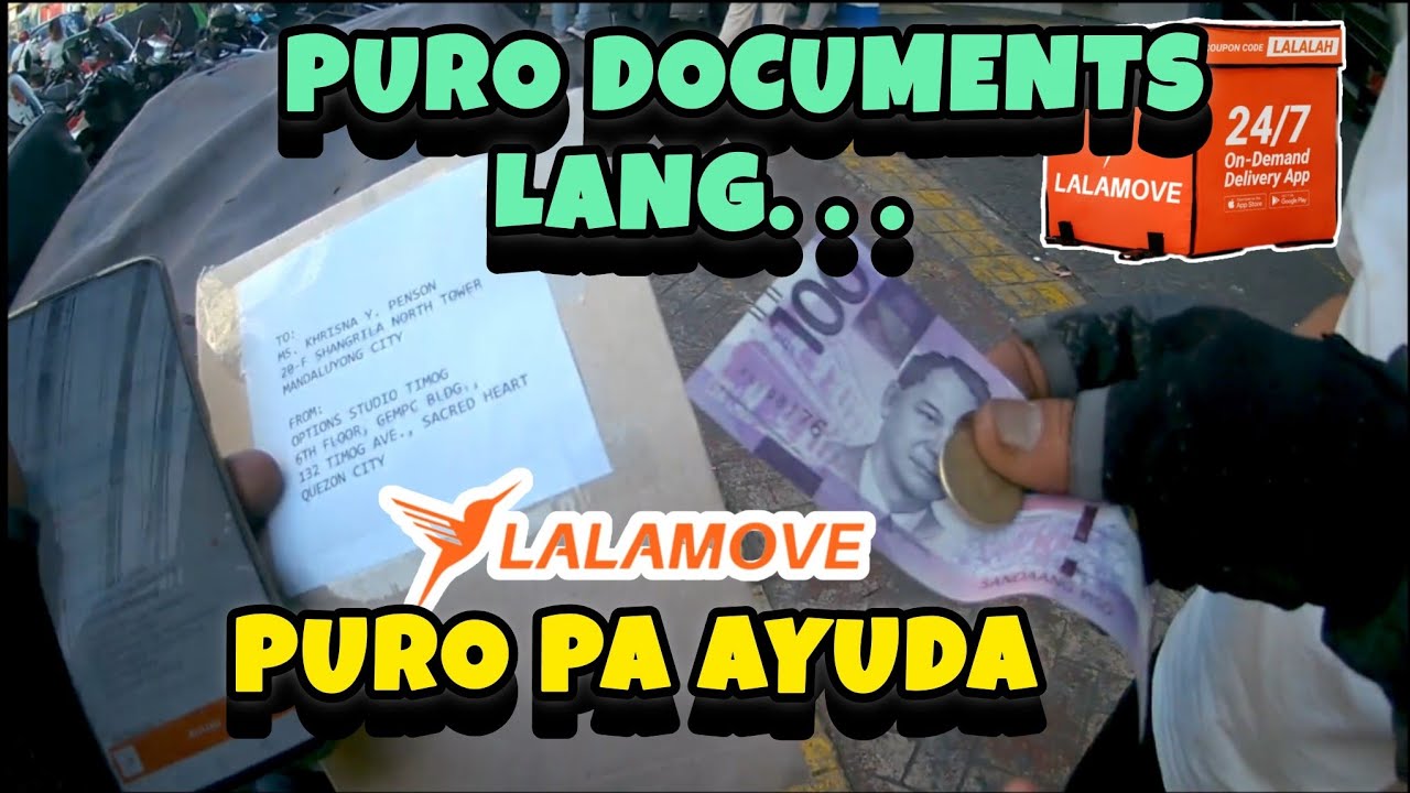 LAMANG TALAGA DOCUMENTS PAG MAKATI AT DILIMAN | LALAMOVE SERYE