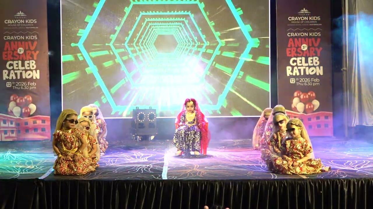 3rd Anniversary Celebration | M2 A Oppana | Crayon Kids Muttippalam