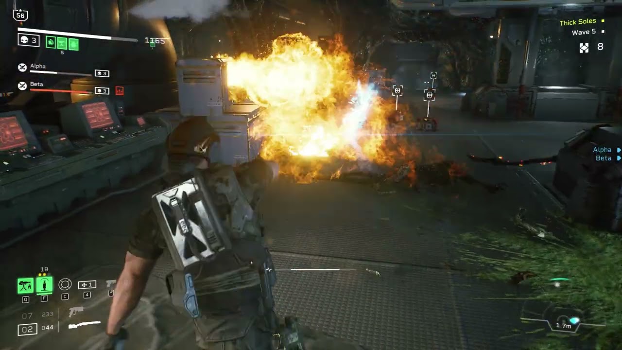 Aliens  Fireteam Elite Technician Intense Alpha Beta Horde