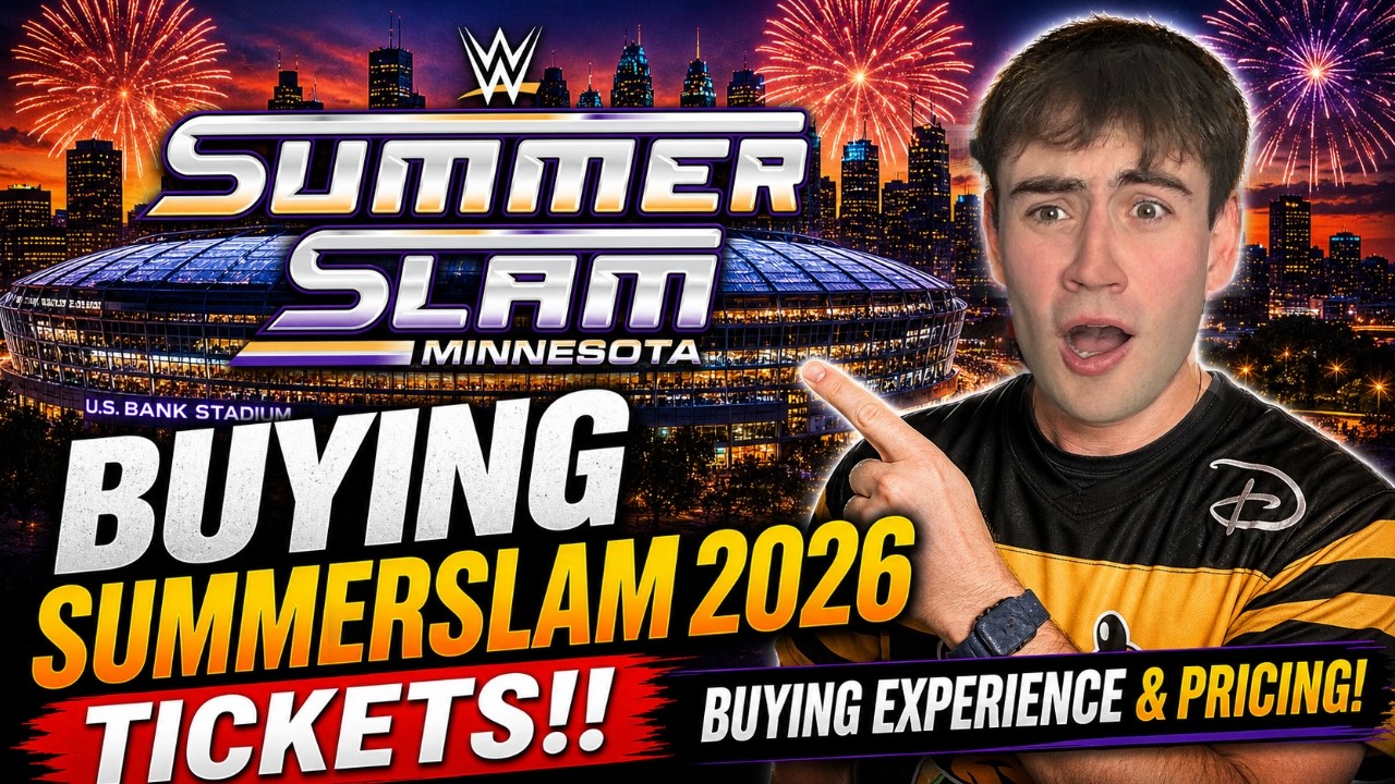 Покупка билетов на WWE SummerSlam 2026!! | Покупка билетов и цены!