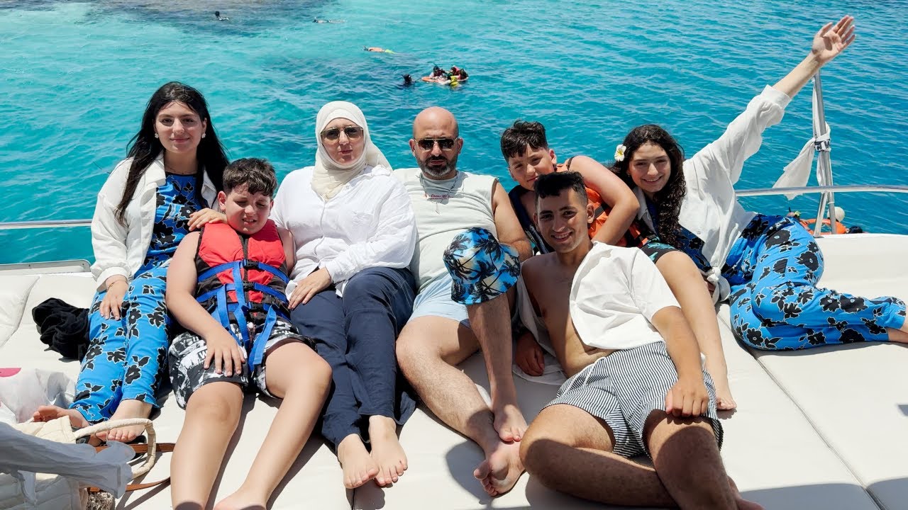 عشنا يوم كامل على اليخت مع العائلة👪