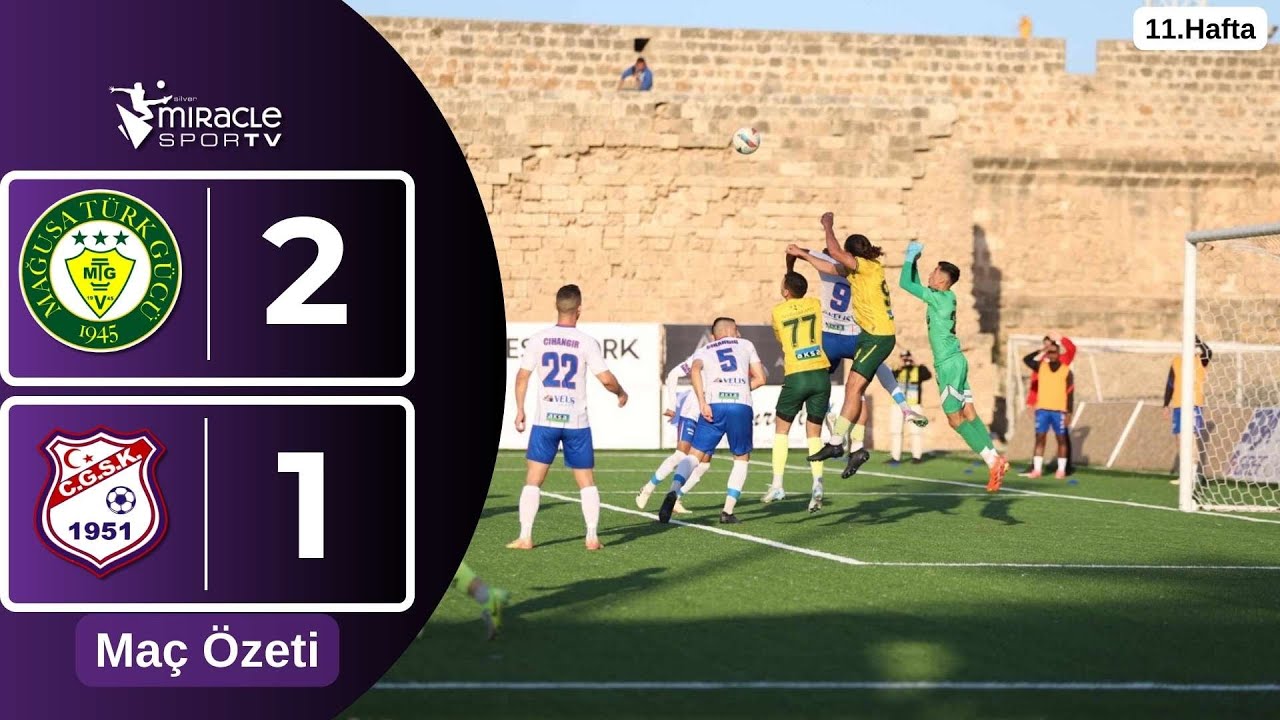 Mağusa Türk Gücü 2-1 Cihangir (11.Hafta Maç Özeti)