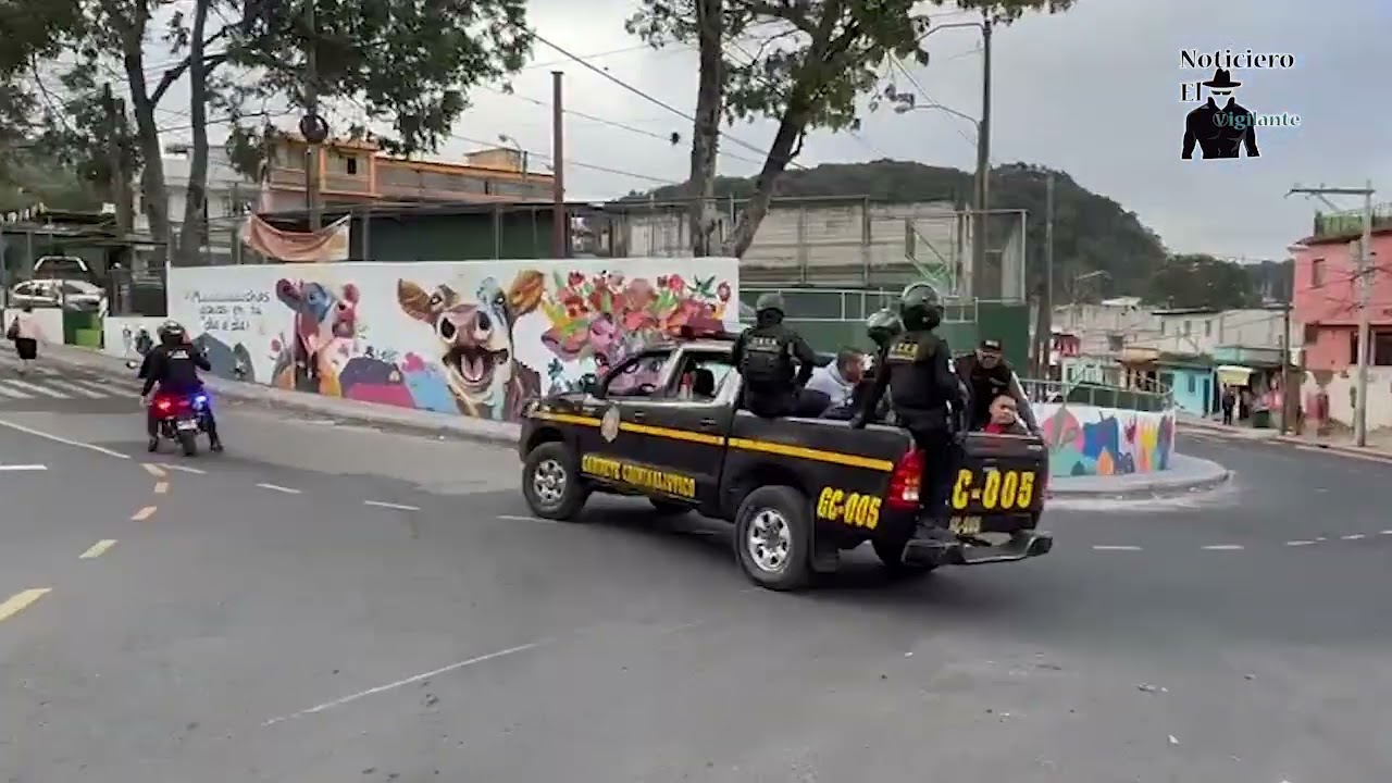 La PNC captura a peligrosa banda llamada Los Taxistas del viejo