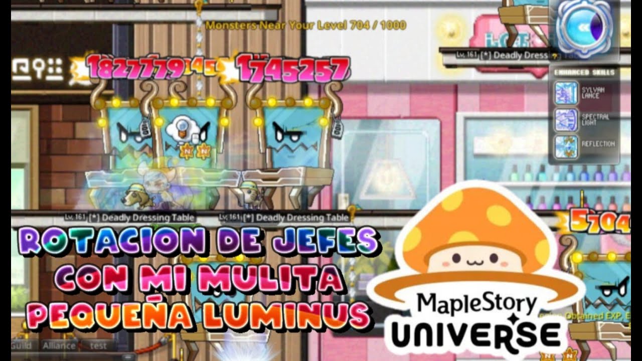 🔥 Mi ROTACIÓN de JEFES con mi Mulita LUMINOUS 168 ⚡ | MapleStory N Gameplay