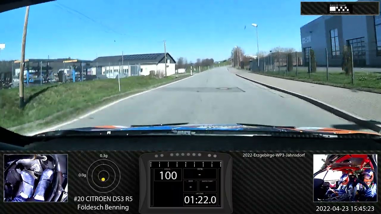 RN #1 Onboard video 2022-Erzgebirge-WP3-Jahnsdorf, CITROEN DS3 R5, 06:46.310