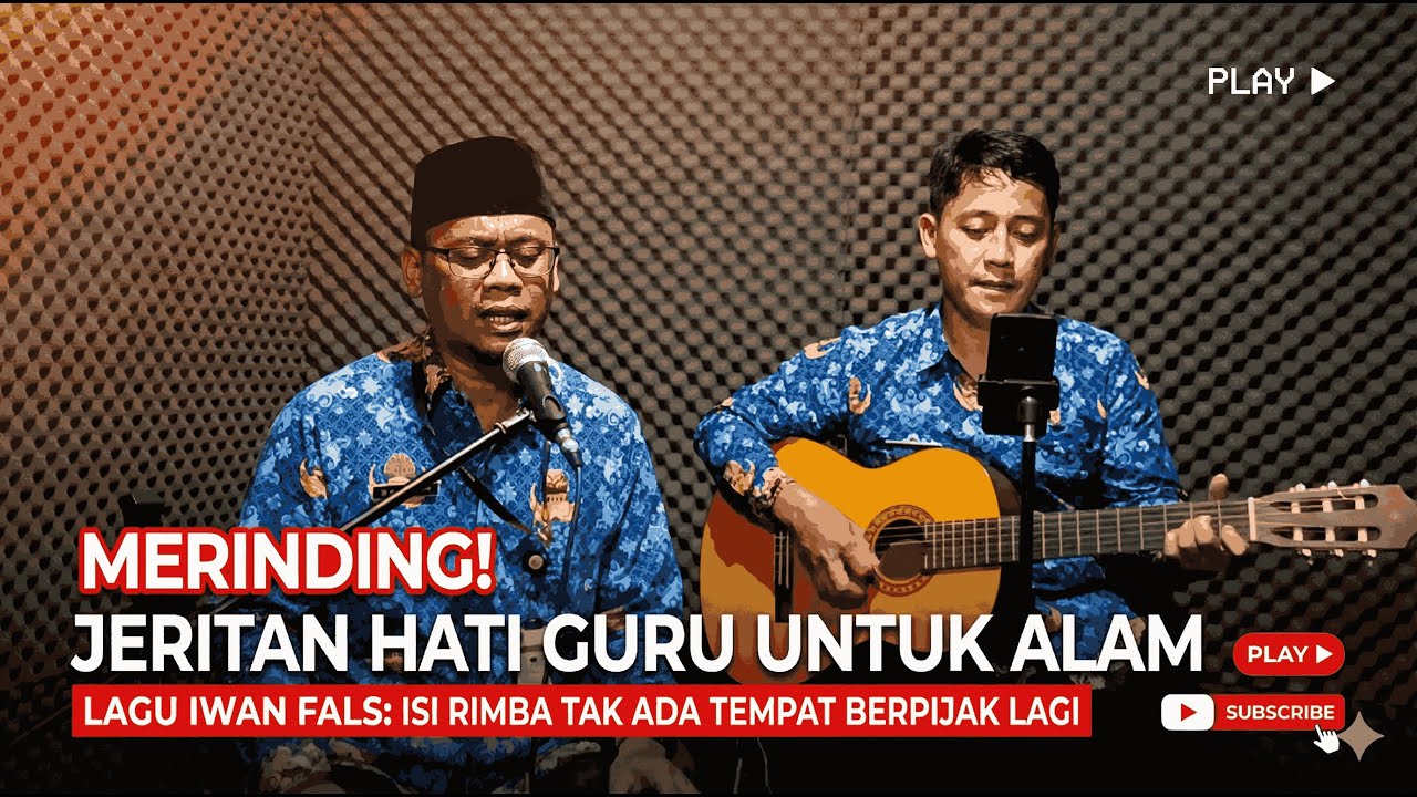 Merinding! Suara Guru Ini Mewakili Tangisan Alam Lewat Lagu Iwan Fals