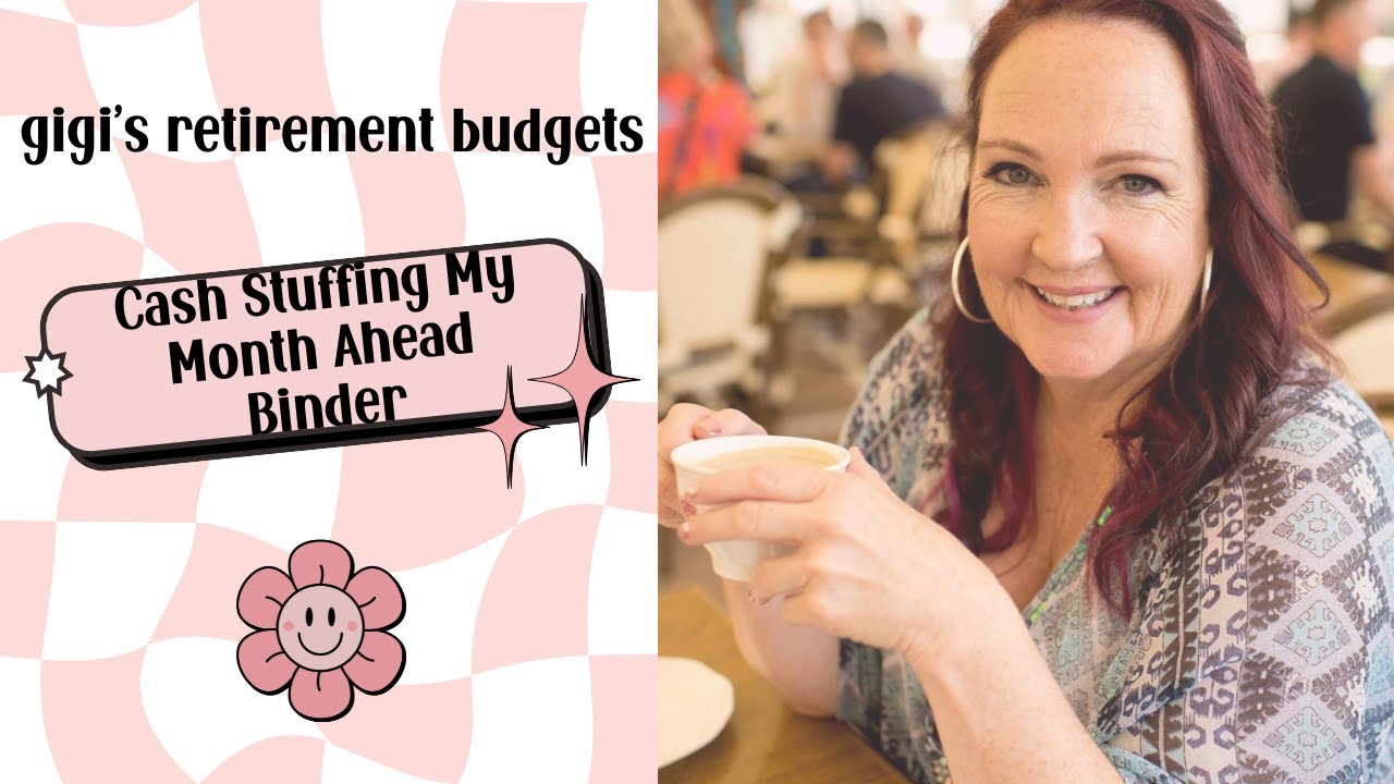 Cash Stuffing My Month Ahead Binder |  Saving on a Fixed Income | Consistency is Key