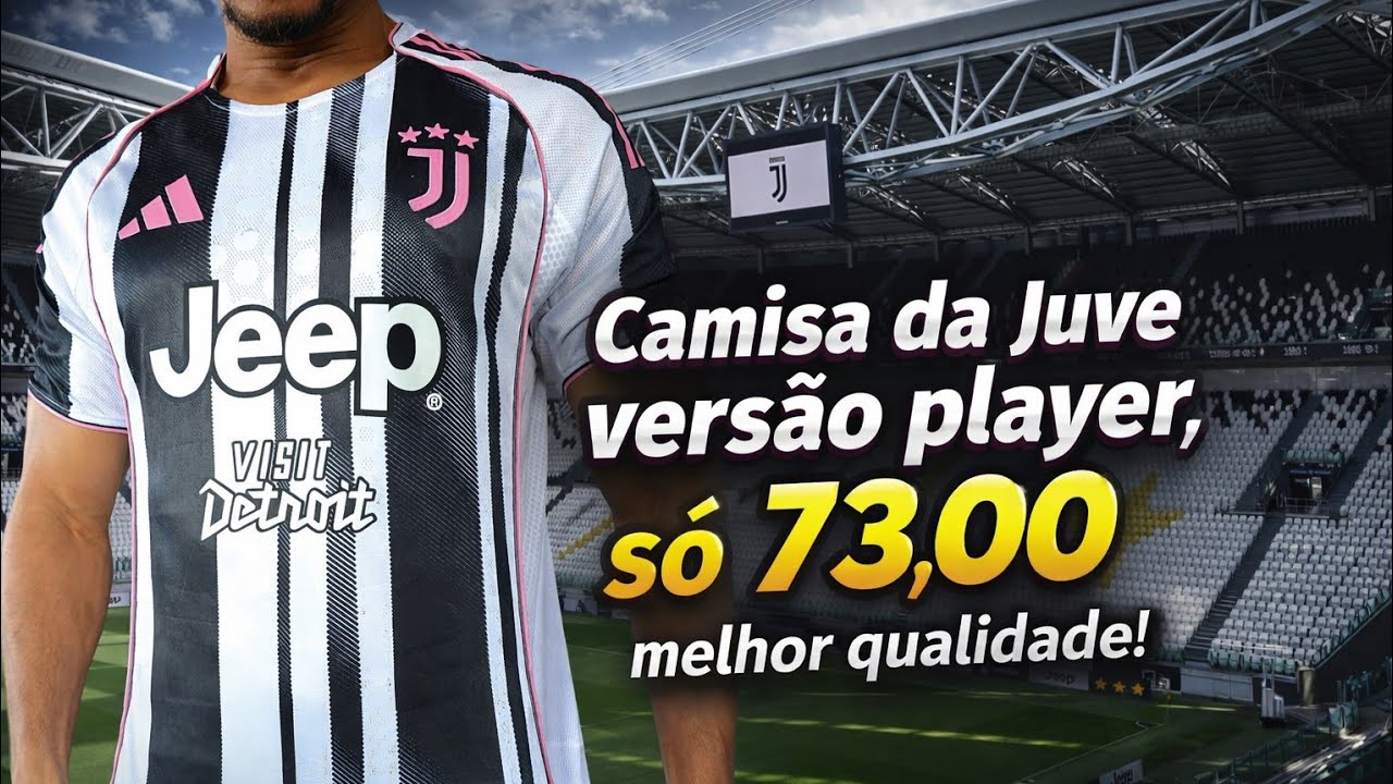 Camisa da juventus 25 26 versão Jogador! Melhor Fornecedor de tailandesa 1.1