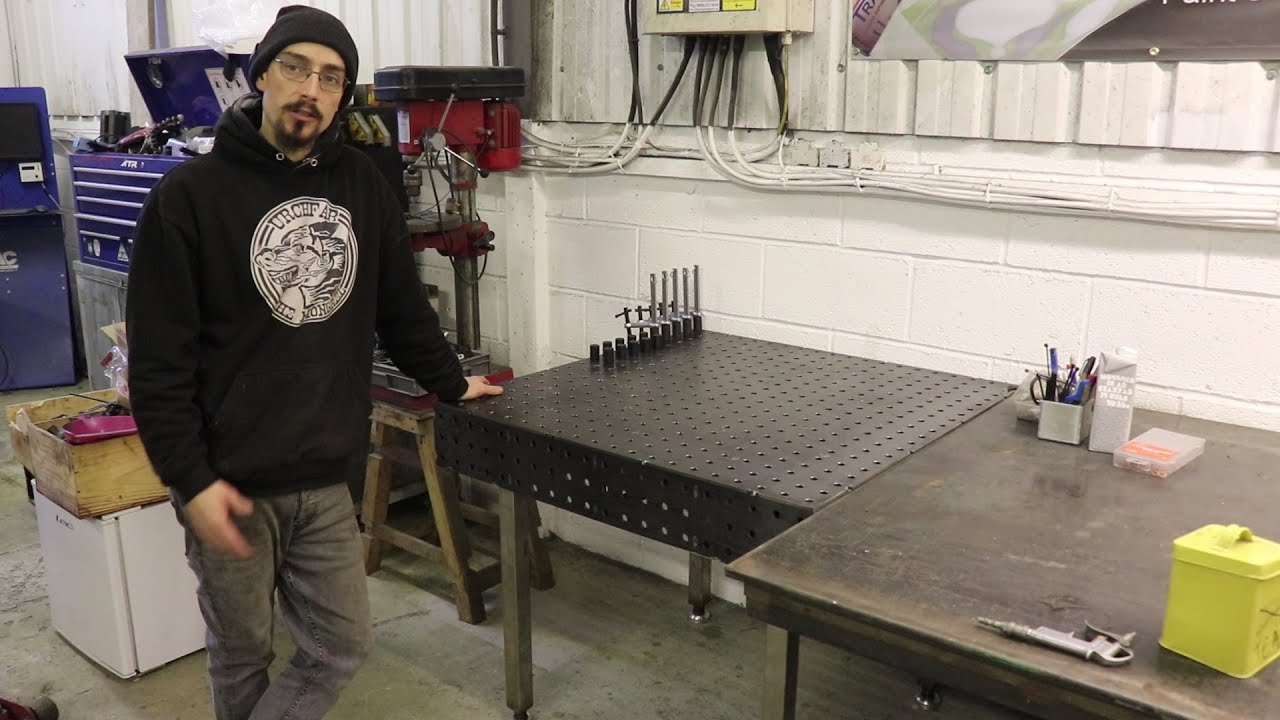 FLAT PACK WELDING FIXTURE TABLE BUILD
