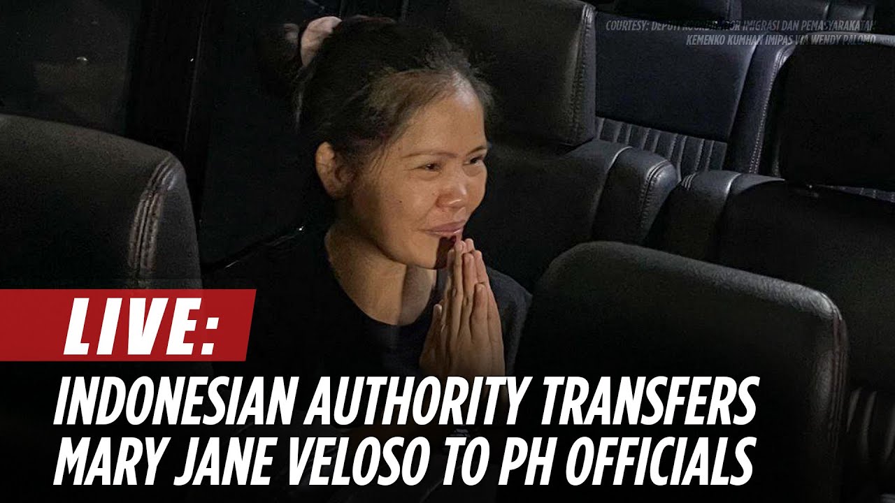 LIVE: Transfer of Mary Jane Veloso to Philippine Authorities | ABS-CBN News