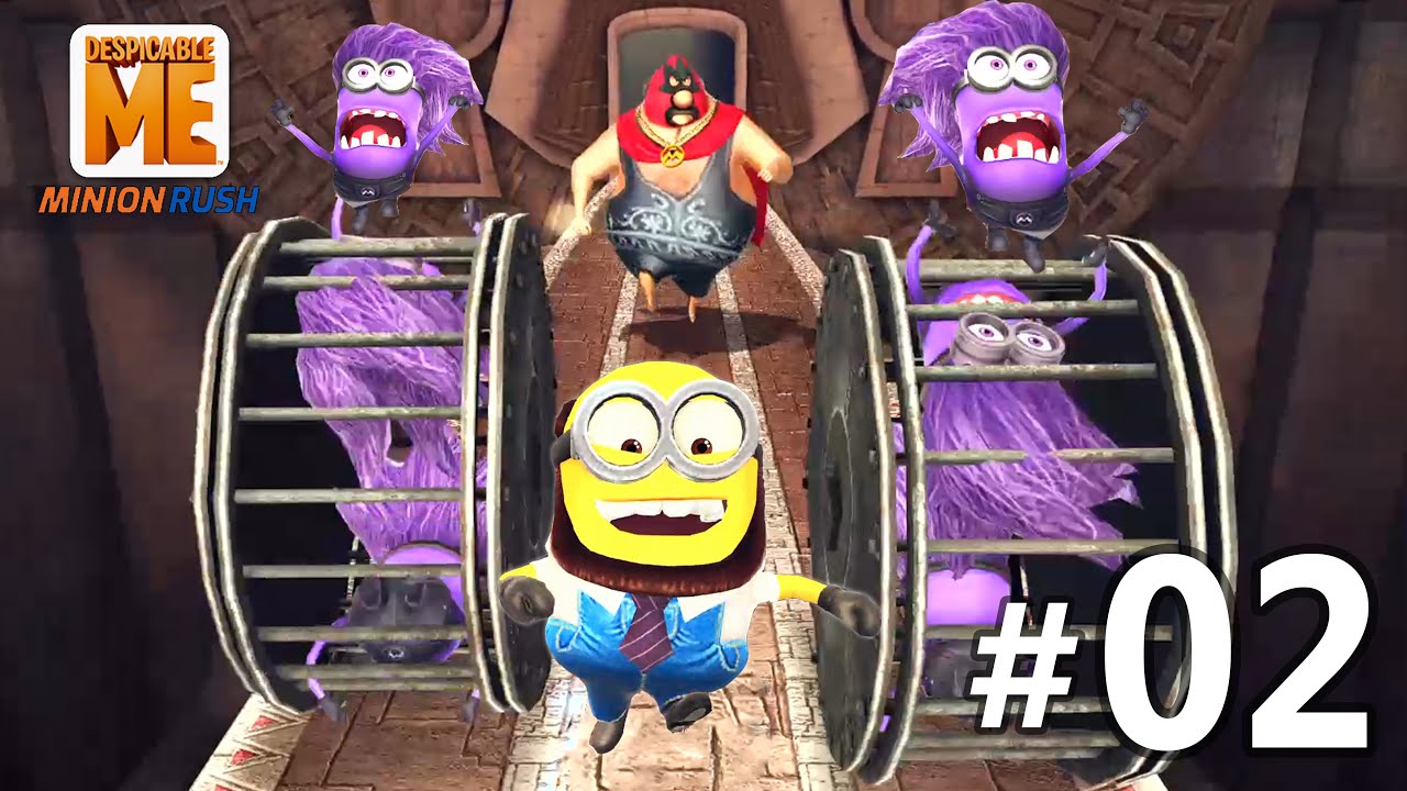 Despicable Me 2: Minion Rush Grandpa Minion VS EL MACHO BOSS at El Macho's Lair | Boss Fight - EP 02