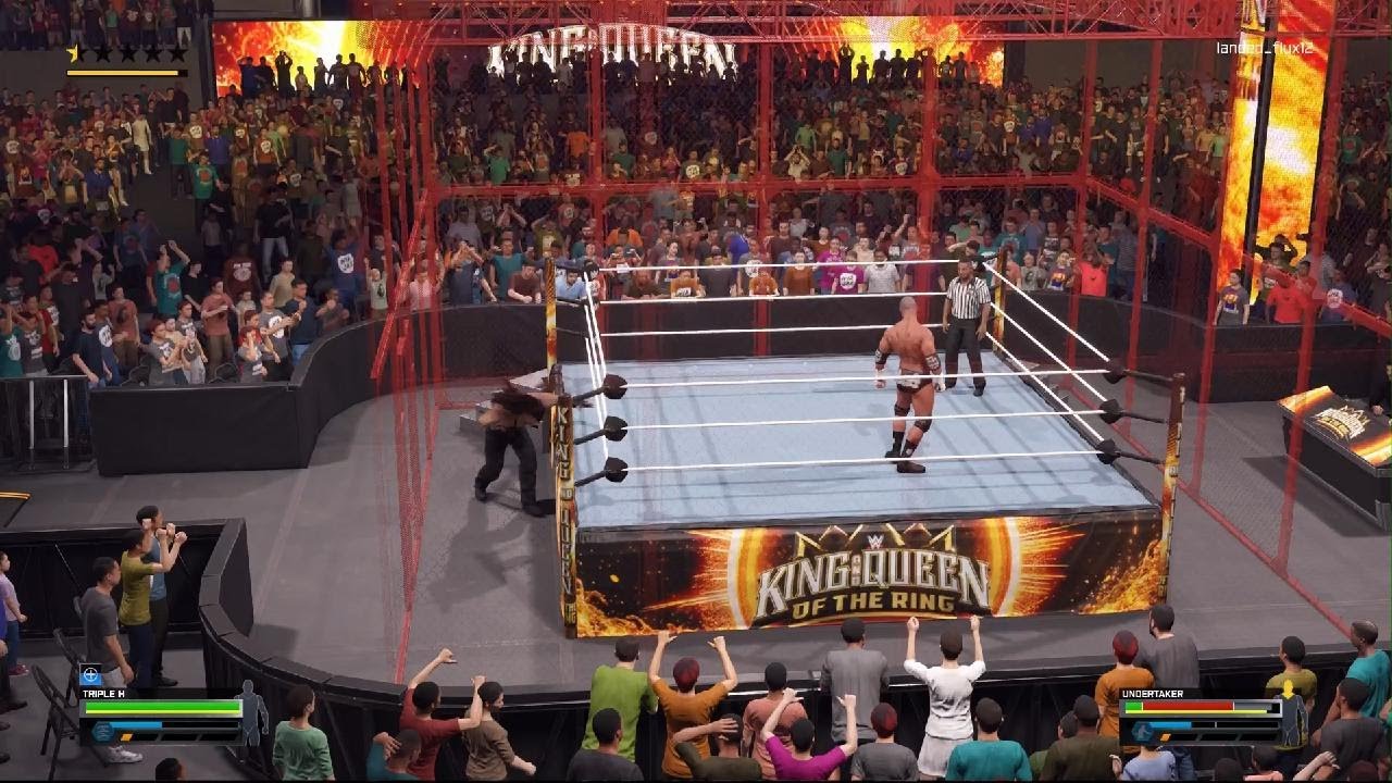 WWE 2K25 Gameplay on PS5 with StudentGaming Triple H vs The Undertaker
