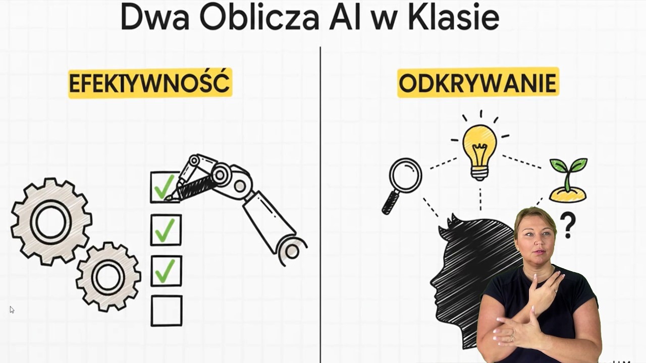 Generatywna sztuczna inteligencja w nauczaniu (film z PJM)