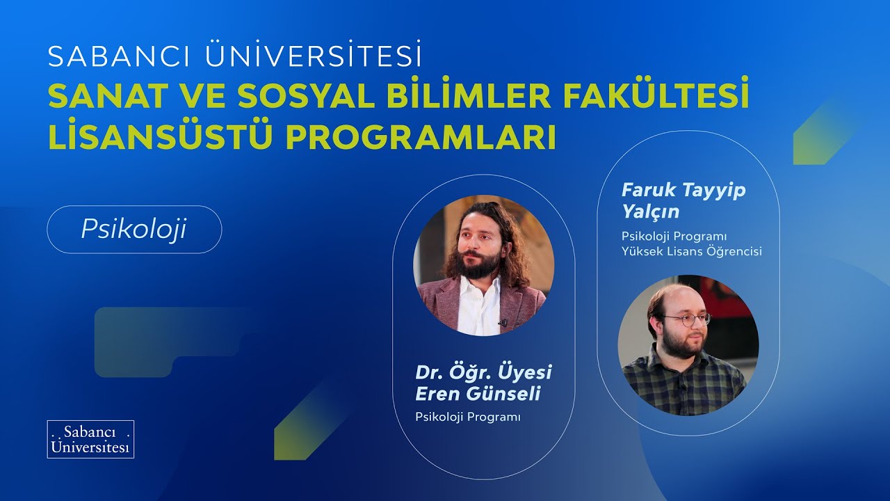 SSBF Lisansüstü Programları - Psikoloji Programı