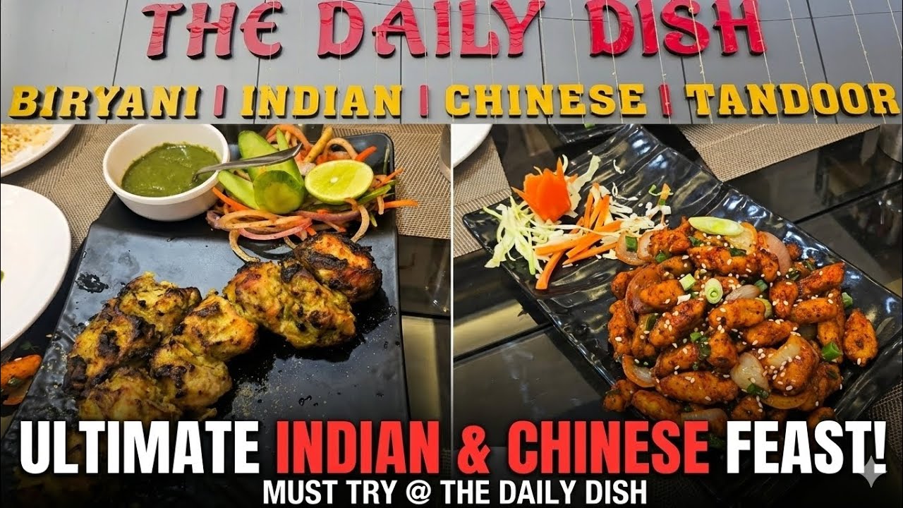 The Daily Dish Restaurant || Food review || #vlog #dailynest #foodvlog 