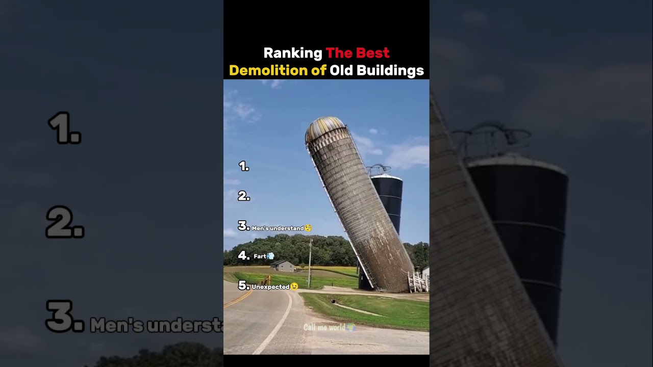 Ranking The Best Demolition of Old Buildings