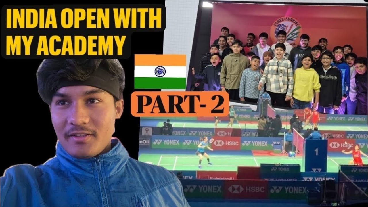 India Open Adventures :||Part 2💥🏸|| With @SantoshDeviBadmintonAcademy 