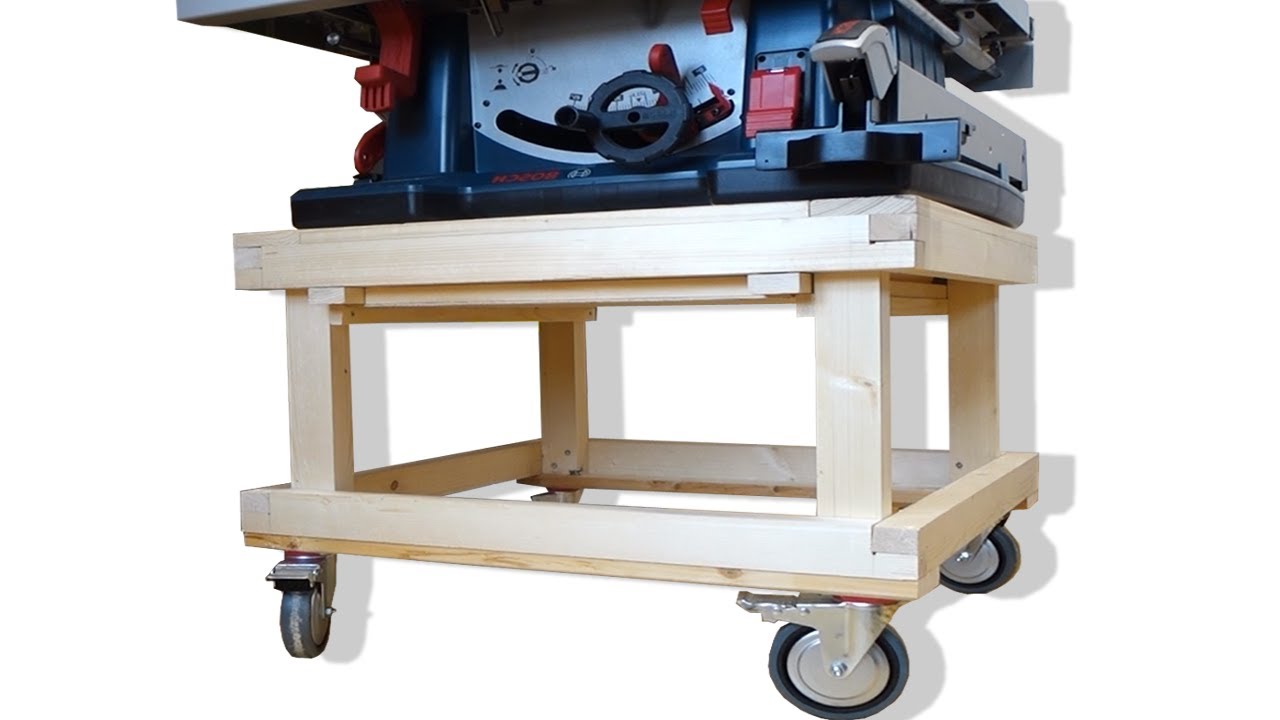 Настольная пила на колесах | DIY | Bosch GTS 10 XC