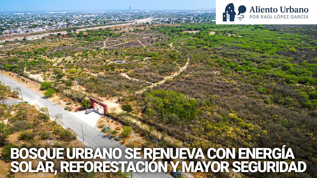 🌳💚 Bosque urbano se renueva con energía solar, reforestación y mayor seguridad. #CdVictoria