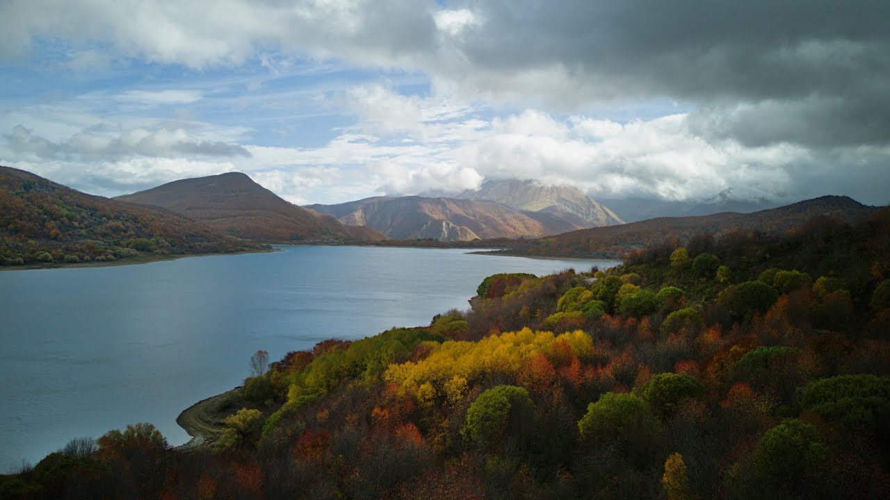 Mascioni, Lago di Campotosto - dji mini 3