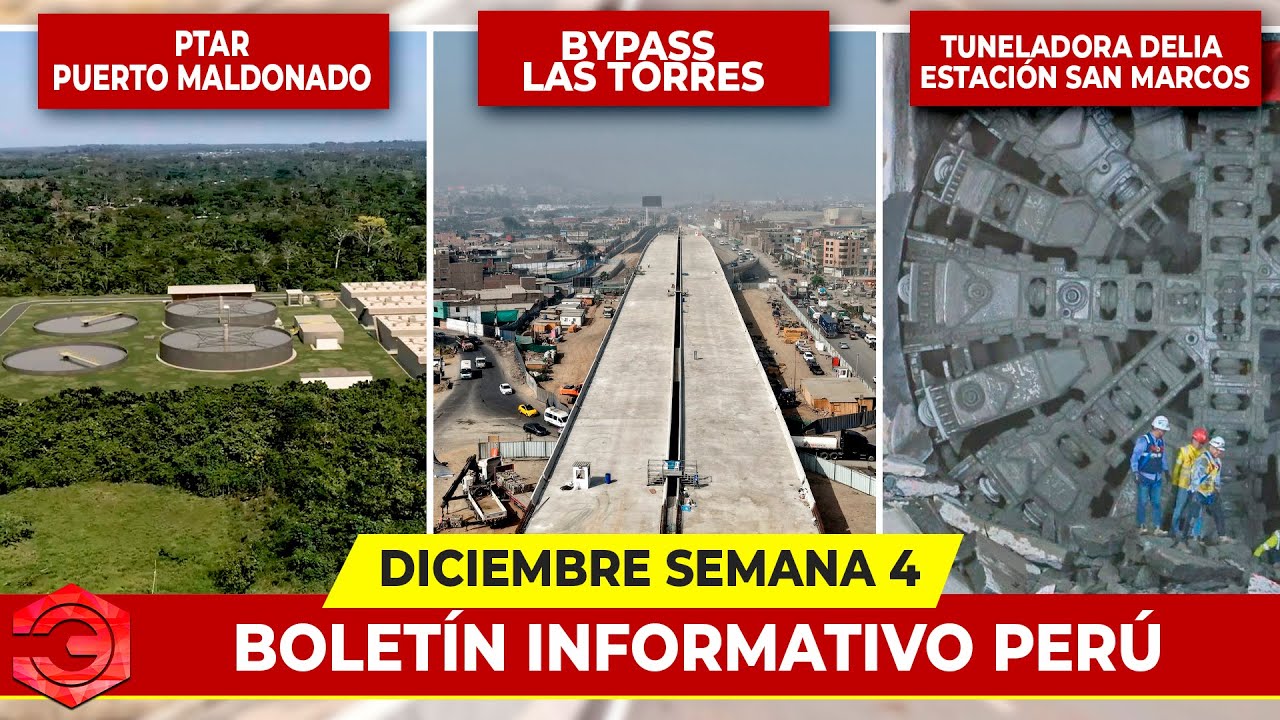 Noticias de Infraestructura de la Actualidad de Perú | 4° Semana Diciembre