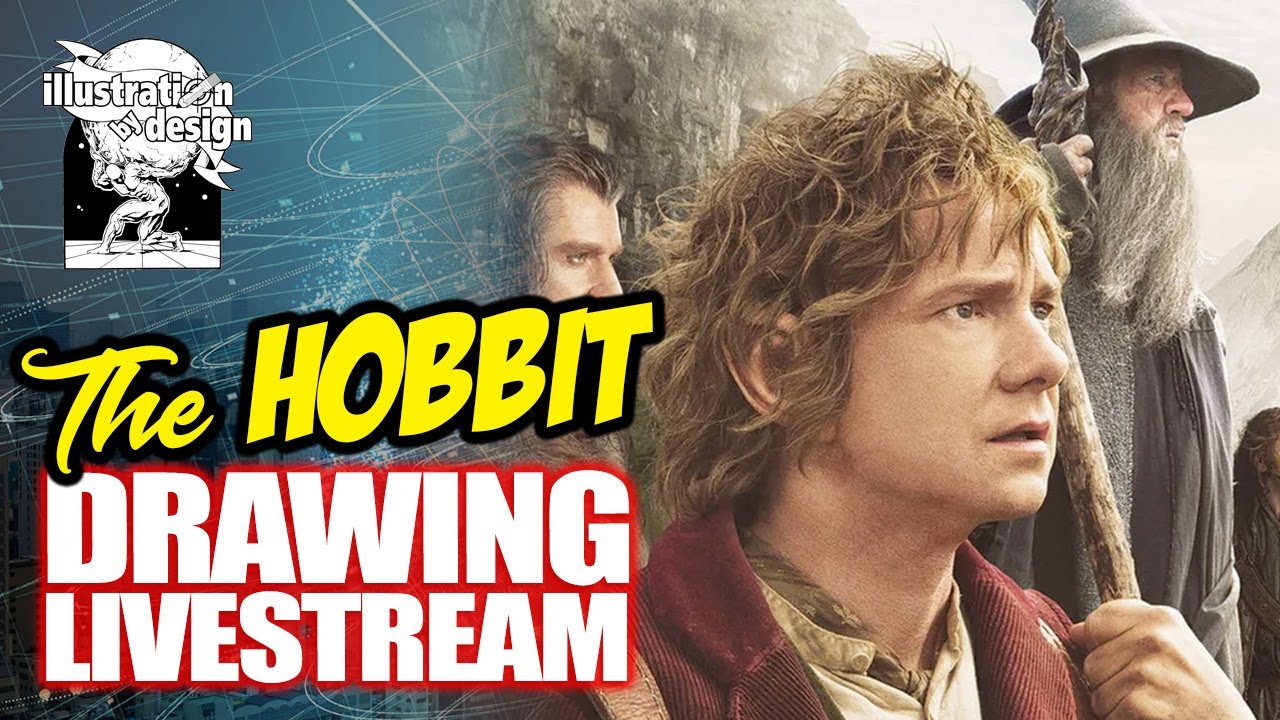 THE HOBBIT Drawing Livestream