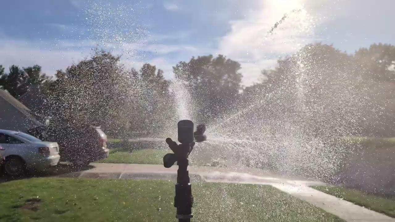 Buckner 3878 1" dual drive wedge drive impact sprinkler
