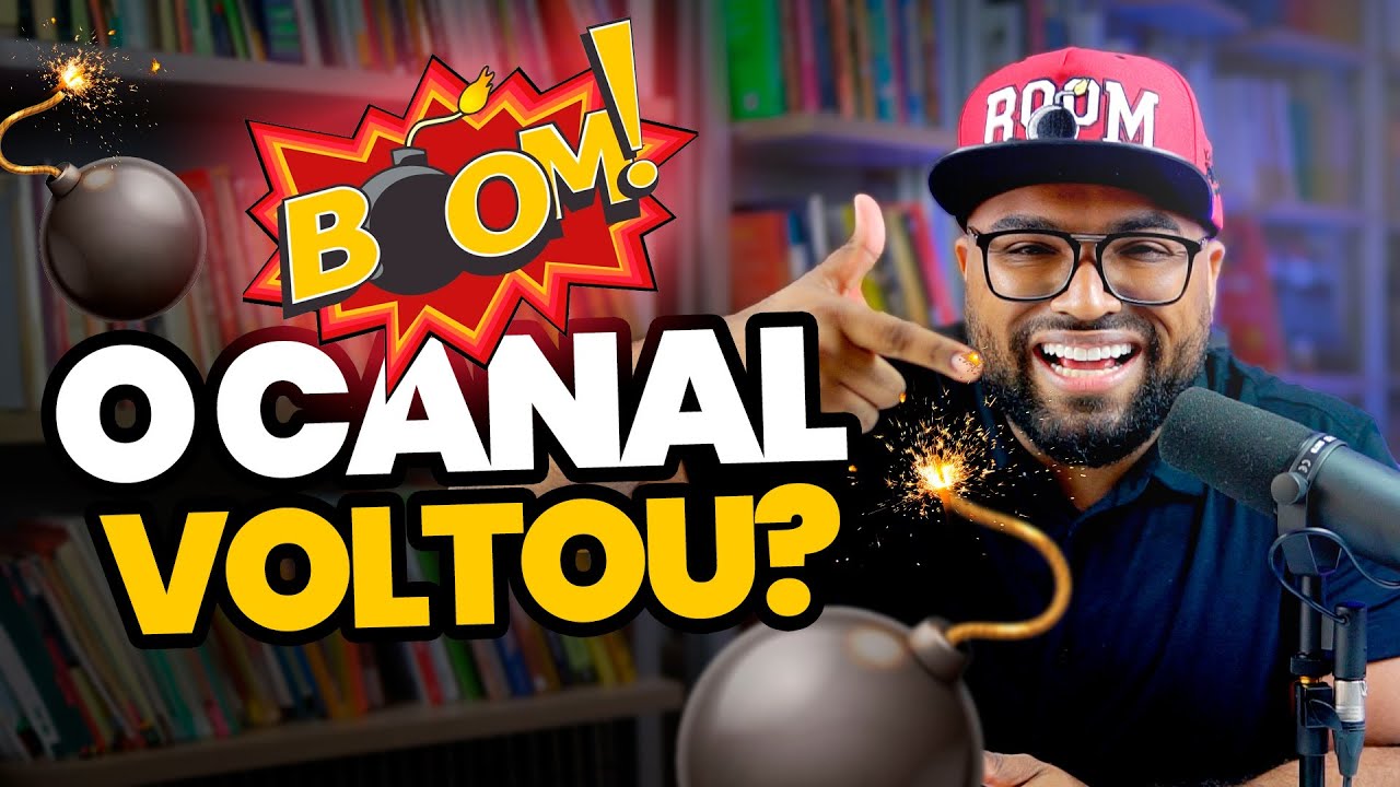Vou voltar com o canal boom?Porque parei com as&nbsp;pegadinhas?