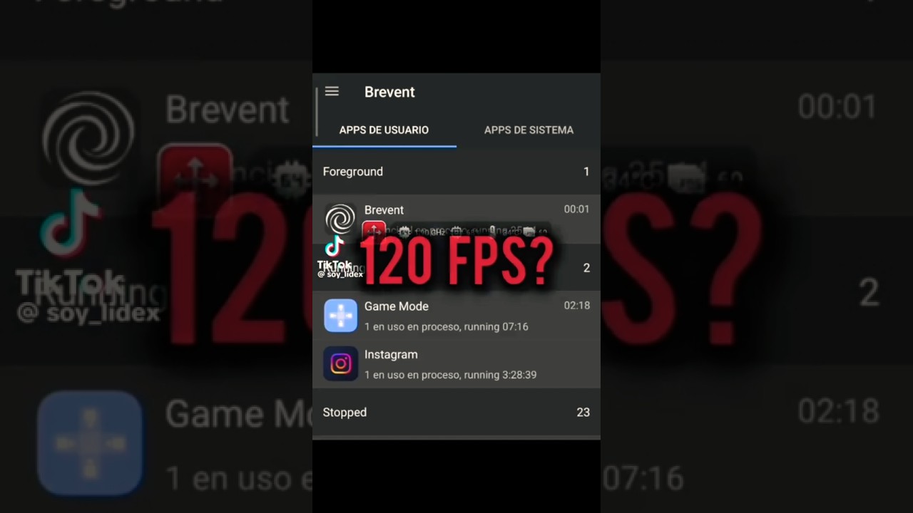 120 fps unlocker brevent #viral #fypシ゚viral #brevent