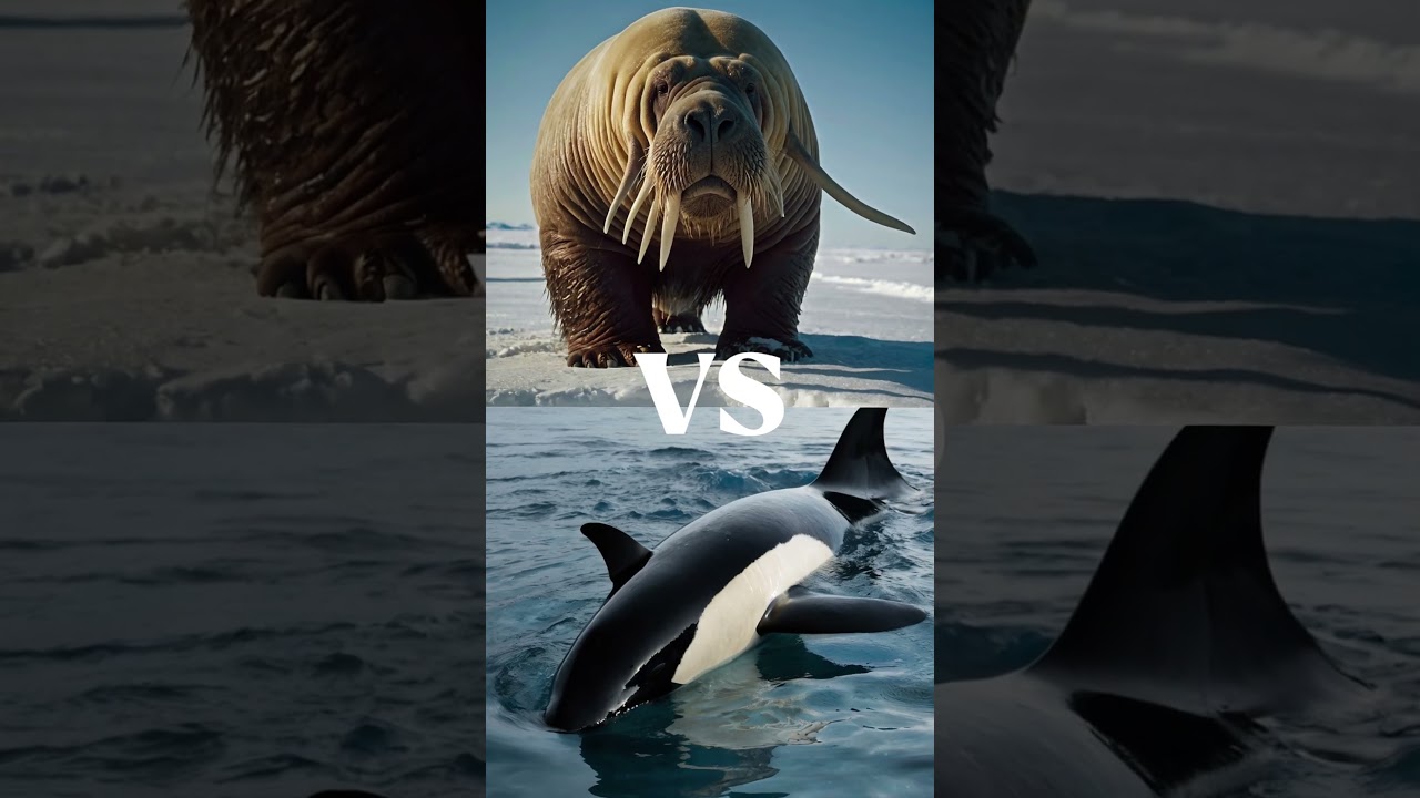 &iexcl;ORCAS vs CALAMAR GIGANTE! La BATALLA m&aacute;s SANGRIENTA del OC&Eacute;ANO