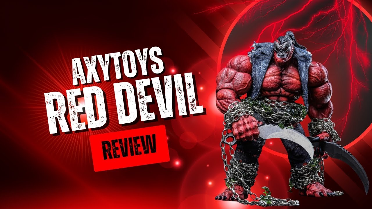 AXYToys Red Devil (The Pitt) 1/12 Figure Review & Unboxing!