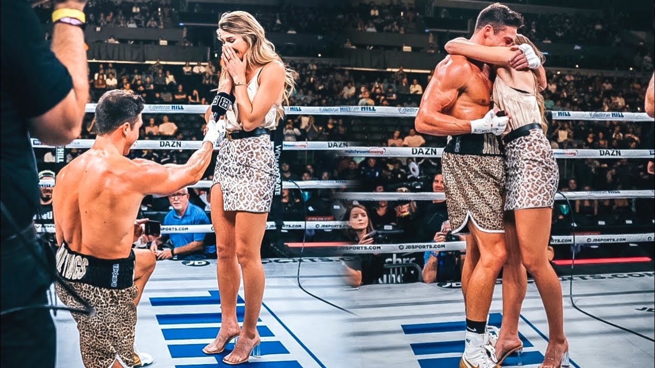 PROPOSING TO MY GIRLFRIEND IN FRONT OF MILLIONS OF PEOPLE *I CRIED*