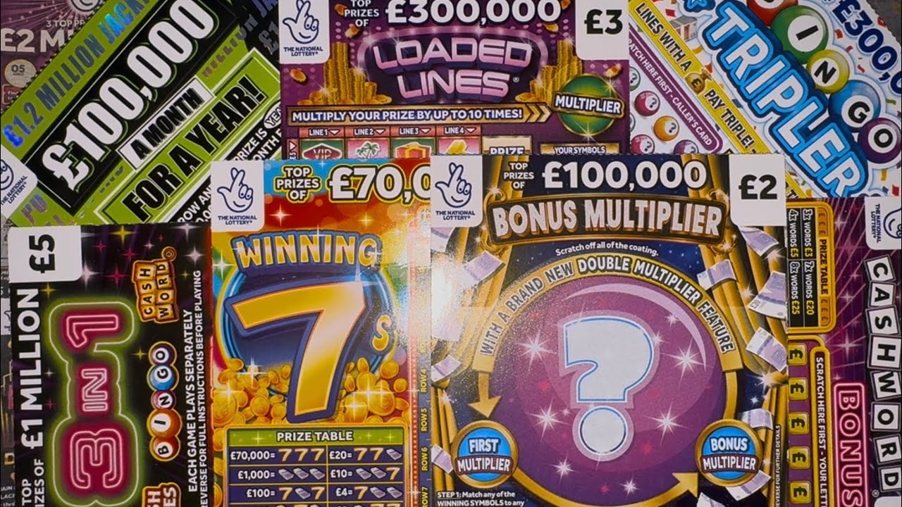 Scratchcards from The National Lottery © (523)