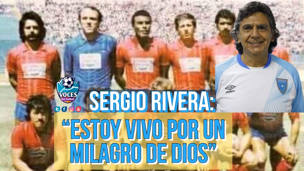 Sergio Rivera sufrió un infarto en 2015. Aquí cuenta su testimonio de vida. #futbolchapin