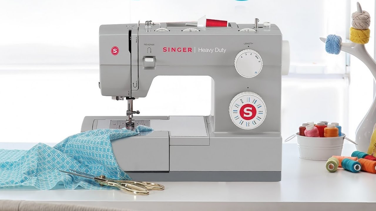 SINGER 4423 HEAVY DUTY DEMO & TUTORIAL VIDEO