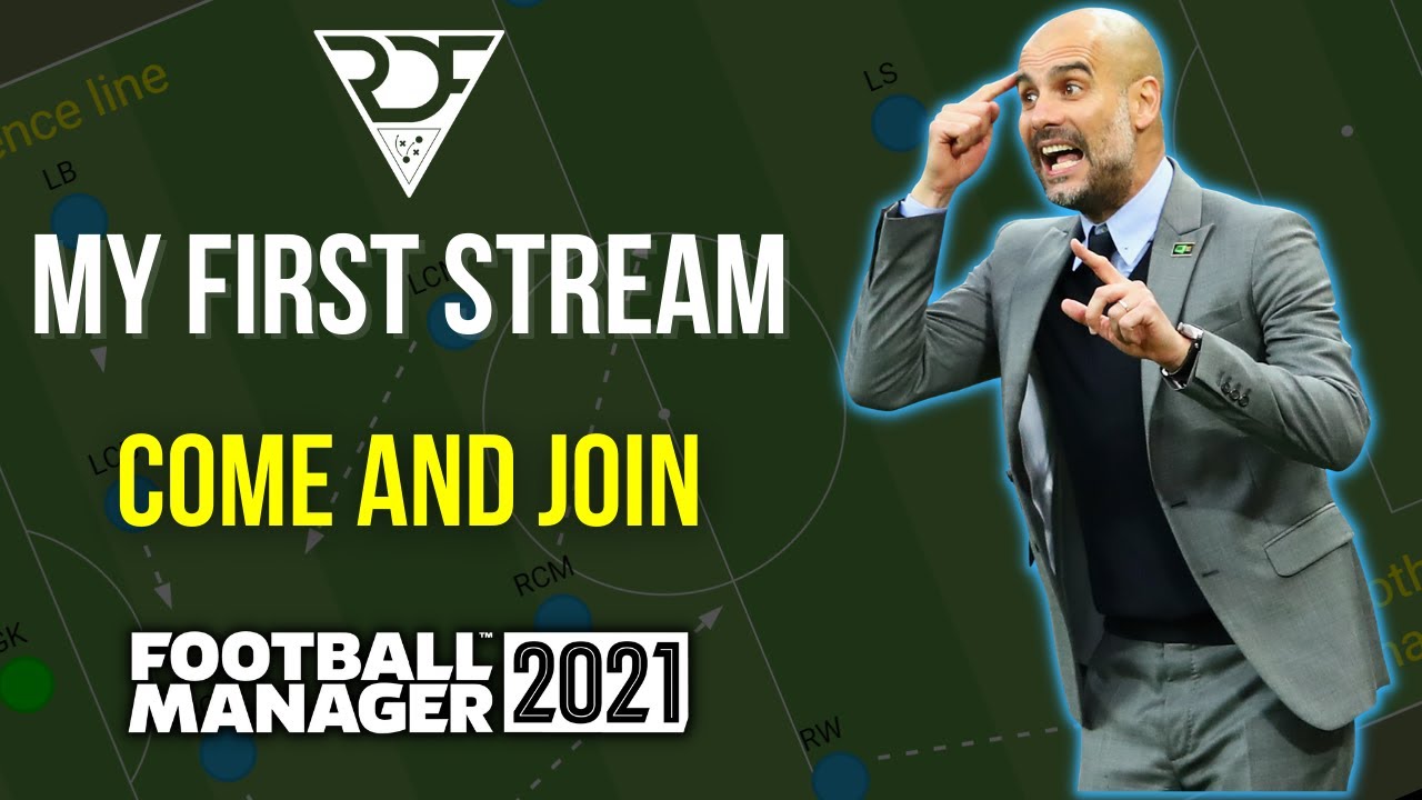 MY FIRST FM21 STREAM! COME AND JOIN | Football Manager 2021