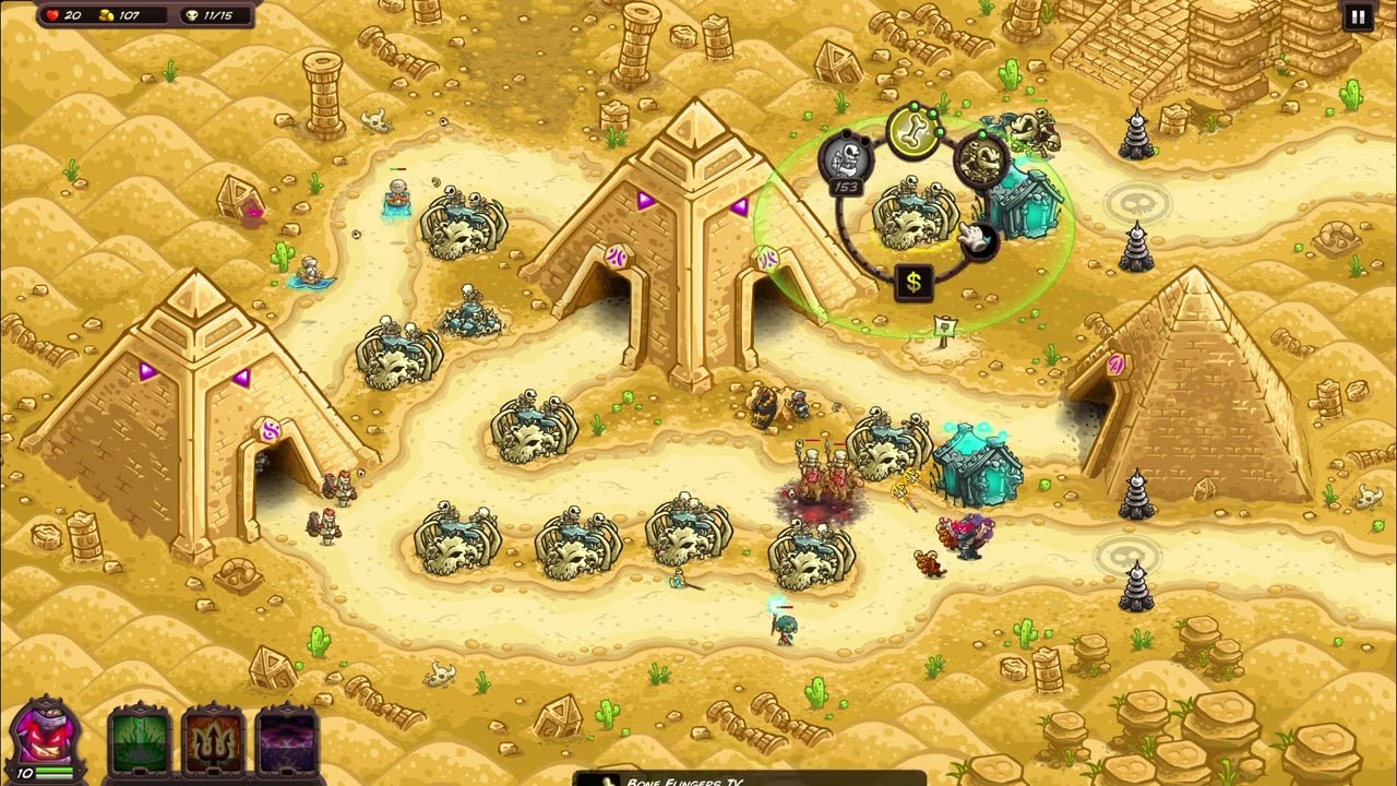 Kingdom Rush Vengeance Impossible Hero Challenge - 34. The Lost Empire Campaign - Isfet