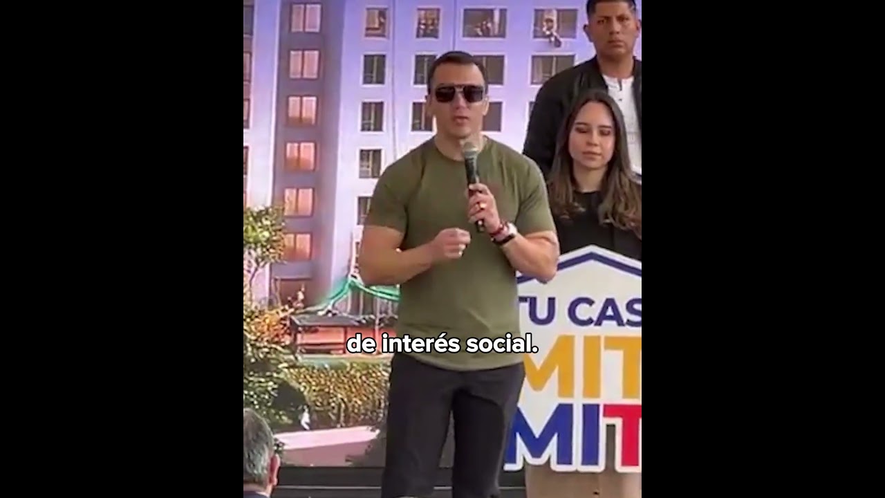 Noboa cumple agenda en Cuenca y entrega plan habitacional