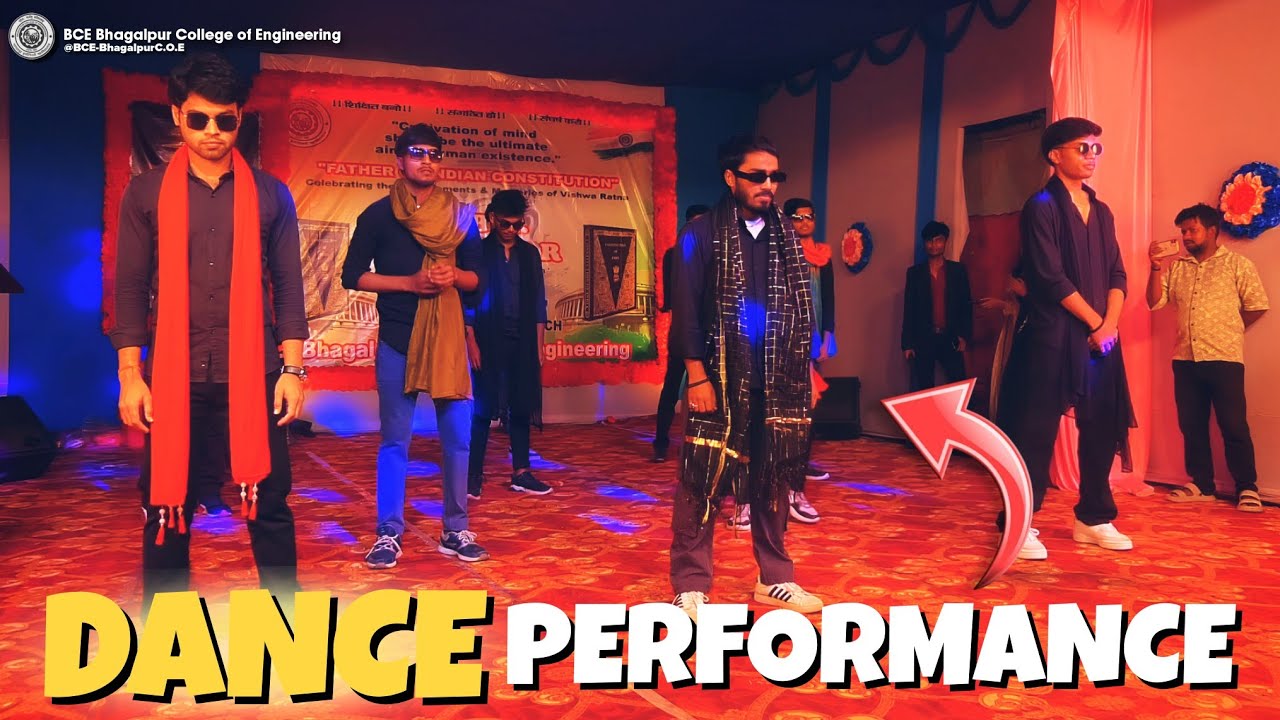 Boys Dance Performance | BCE Bhagalpur College of Engineering Bihar | #bcebhagalpur 