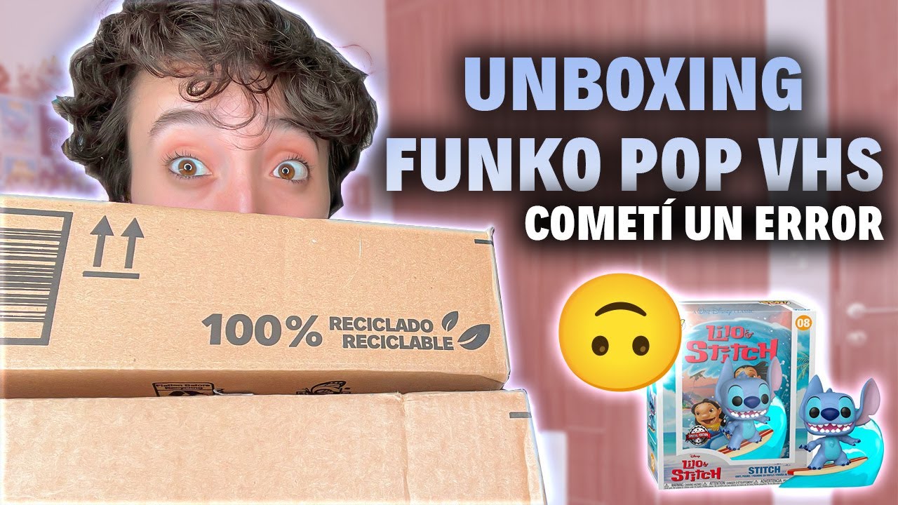 UNBOXING FUNKO POPS CON PORTADA VHS