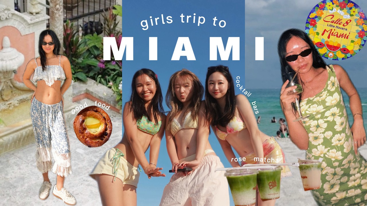 72 hrs in MIAMI 🏝️ best girls trip ever
