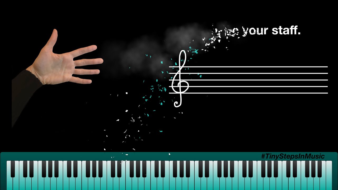 Notation in Treble Clef. Practice first octave with hands. Singalong solfege.