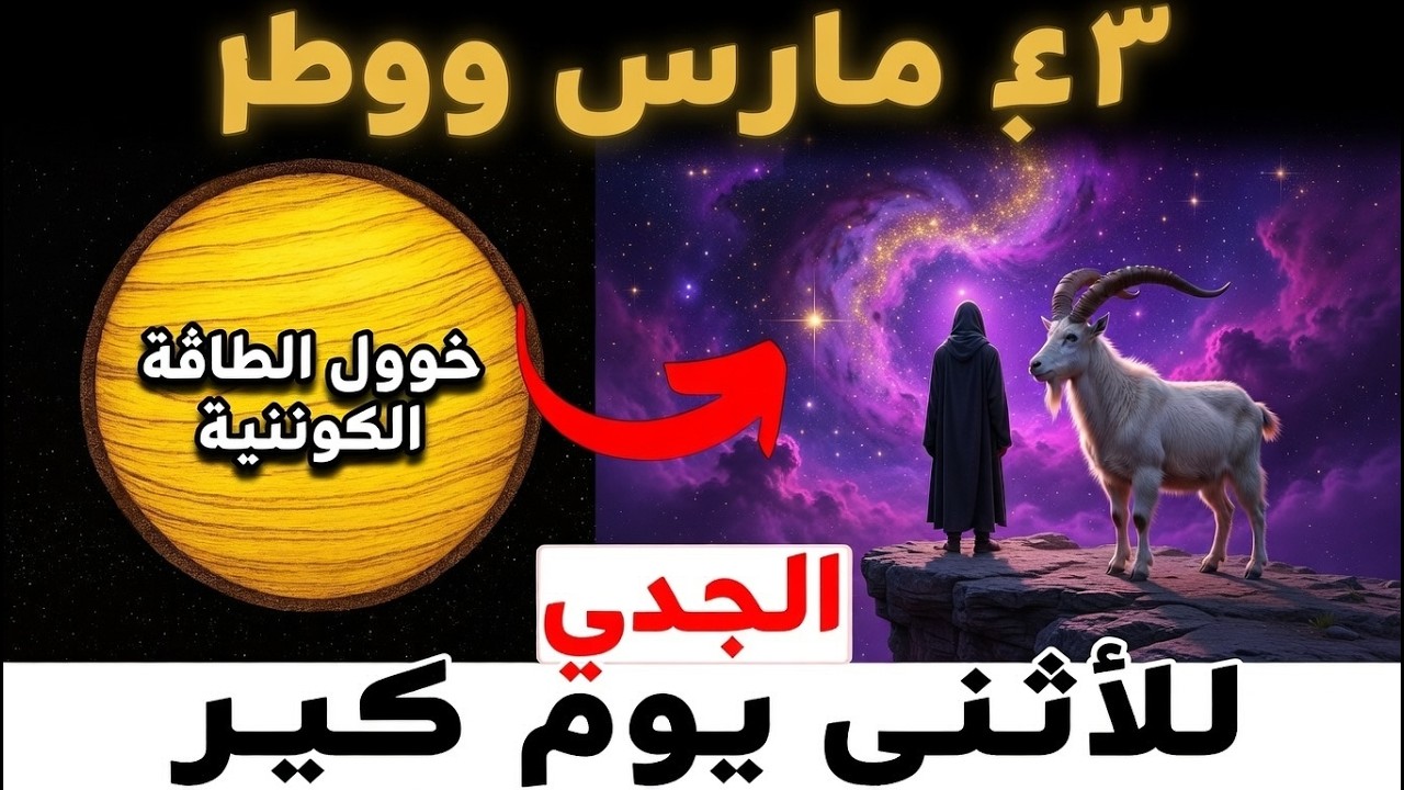 🌟 برج الجدي ♑ بعد انتظار طويل... كل شيء سيبدأ أخيراً بالعمل لصالحك! 🔮✨