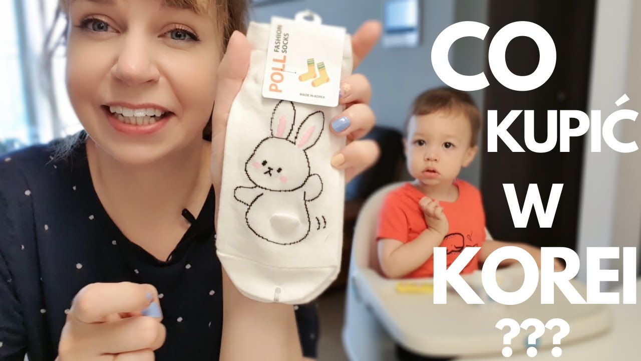 Jedziemy na SZOPING W KOREI (autobusem i metrem) - SKARPETKOWY HAUL i POLSKIE PRODUKTY W KOREI