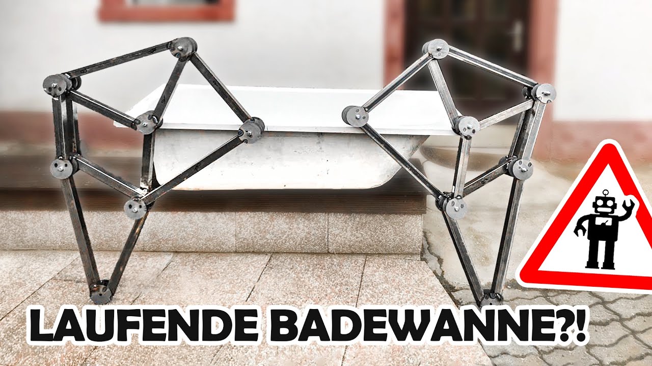 Wir bauen eine LAUFENDE BADEWANNE