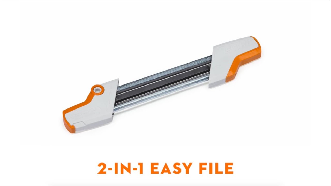 Напильник STIHL 2-в-1 Easy | Как заточить цепь бензопилы | STIHL RU
